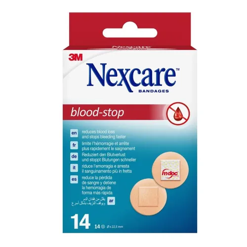 3M Nexcare, 3M Nexcare blood-stop Pflaster rund (14 Stk)