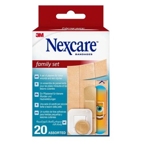 3M Nexcare, 3M Nexcare Erste-Hilfe-Pflaster-Mix, assortiert (20 Stk)