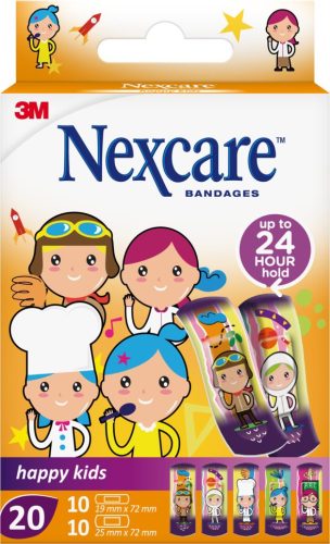 3M Nexcare, 3M NEXCARE Kinderpflast Happy Kids Profess 20 Stk