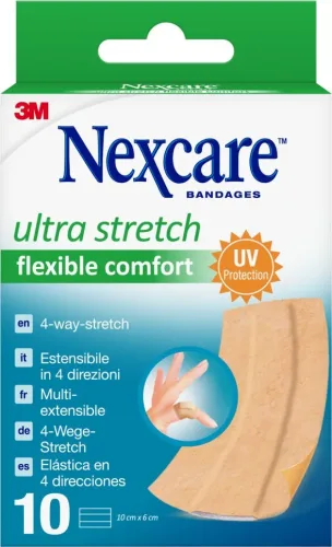 3M Nexcare, 3M Nexcare Pflaster ultra stretch 10cm x 6cm (10 Stk)