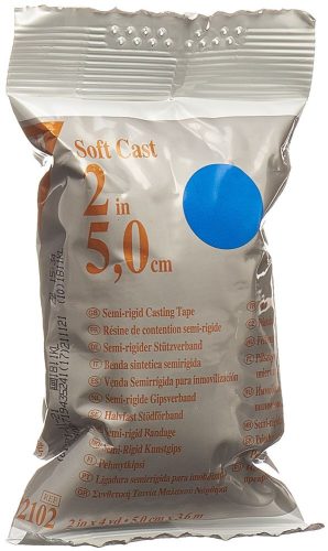 3m, 3M Scotchcast Softcast 5cmx3.65m blau (1 Stk)