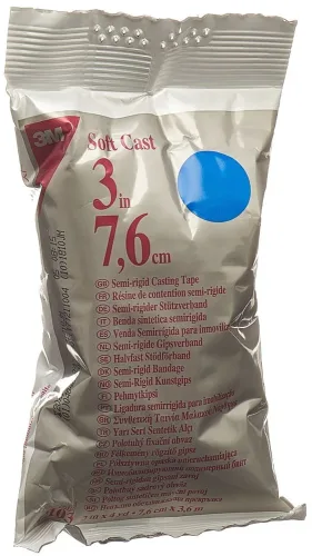 3M, 3M Scotchcast Softcast 7.5cmx3.65m blau (1 Stk)
