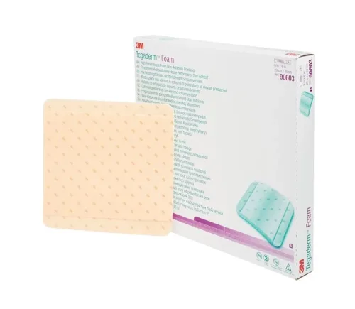 3M Tegaderm High Performance Foam Schaumkompresse 8.9x8.9cm non adhäsiv 10 Stk