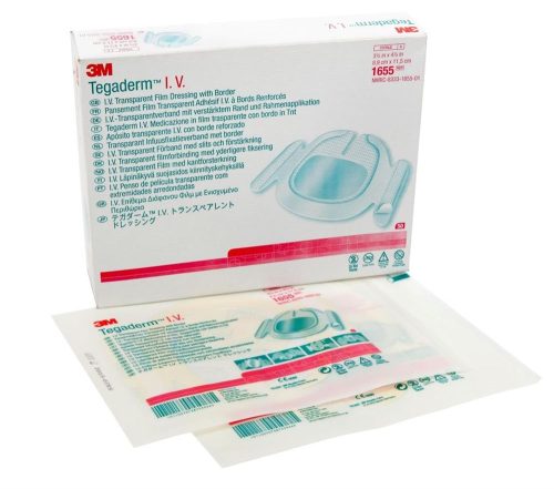 3M Tegaderm, 3M Tegaderm I.V. Film Dressing, 12x12cm (50 Stk)