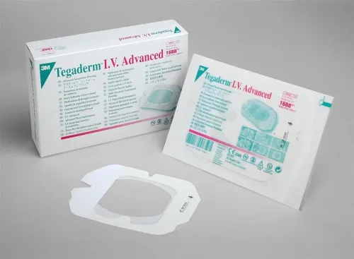 3M Tegaderm, 3M Tegaderm I.V. Advanced Fixierverband, 10x12cm (50 Stk)