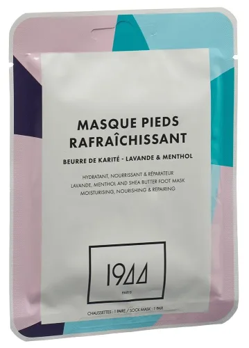 1944 PARIS, 1944 PARIS SOINS Masque Pieds Rafraichissant (1 Stk)