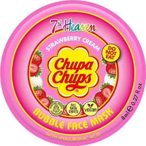 7th Heaven, 7th Heaven Bubble Mask Chupa Chups Strawberry (8ml)