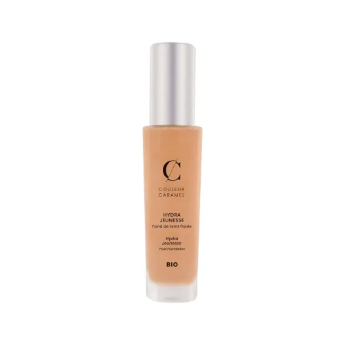 Couleur caramel, COULEUR CARAMEL Hydra Jeunesse, BIO Flüssig-Make-up Sand 424 (30ml)