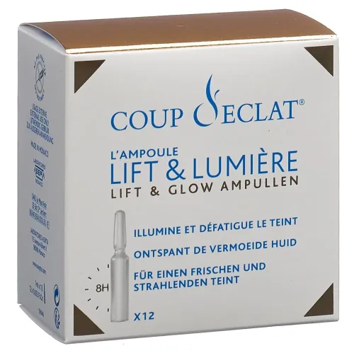 COUP D'ECLAT, COUP D'ECLAT Die Ampulle Lift & Glow (12 x 1ml)