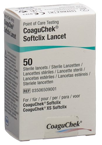 CoaguChek, CoaguChek XS SoftClix Lanzetten (50 Stk)