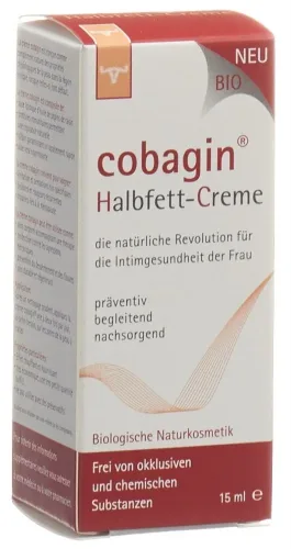 cobagin, cobagin Halbfett-Creme für die Intimpflege (15ml)