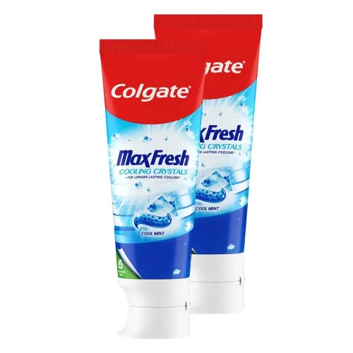Colgate, Colgate Max Fresh Cool Mint Zahnpasta (2x75ml)