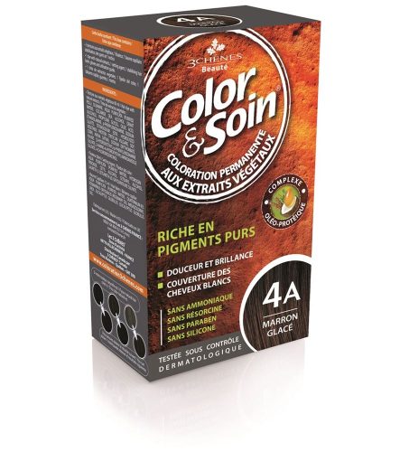 Color & Soin, Color & Soin Coloration 4A, Eisbraun (135ml)