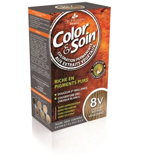 Color & Soin, Color & Soin Coloration 8V, Veneziano Blond (135ml)