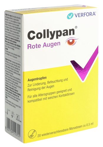 undefined, Collypan Rote Augen Tropfen 20 Monodosen 0.5 ml