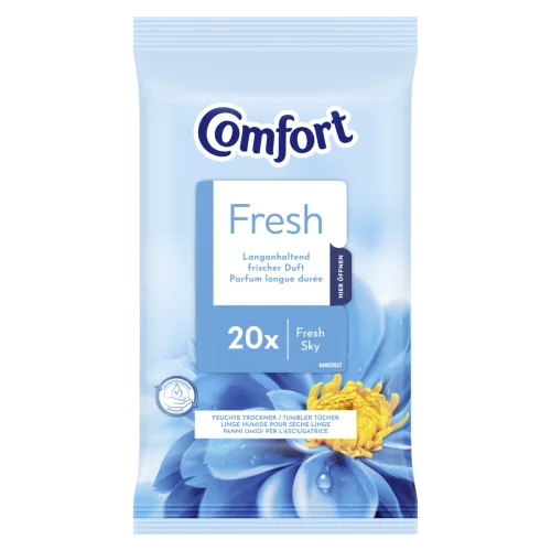 COMFORT, Comfort Trocknertücher Fresh Sky (20 Stk)