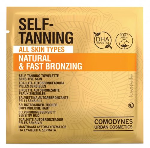 Comodynes, Comodynes Self-Tanning Tücher Gold Selbstbräuner 1 ct