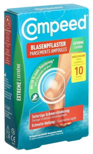 Compeed, Compeed Blasenpflaster Extreme für Ferse (10 Stück)