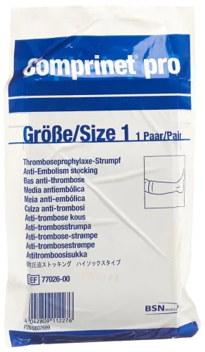 Comprinet pro, Comprinet pro Thromboseprophylaxe-Strumpf A-D Grösse 3 39-46cm weiss (1 Paar)