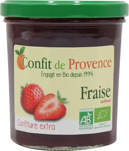 Confit de Provence, Confit de Provence Konfitüre Erdbeer (370g)