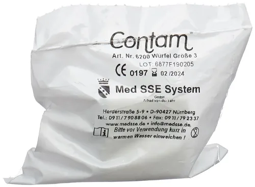 Contam, Contam Würfeltampon 42mm Grösse 3 (5 Stk)