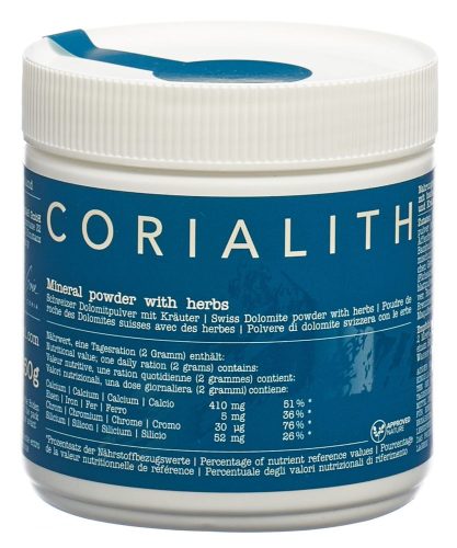 CORIALITH, CORIALITH Schweizer Dolomitpulver & Kräuter (250g)