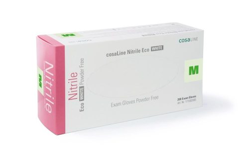 Cosaline, Cosaline UHS Nitril Handschuhe, Grösse M, Eco, weiss, puderfrei (200 Stk)