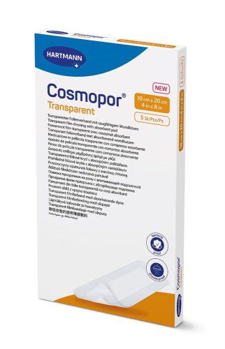 Cosmopor, Cosmopor Transparent 10x20cm steril (5 Stk)