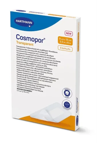 COSMOPOR, Cosmopor Transparent, 9x15cm, steril (5 Stk)