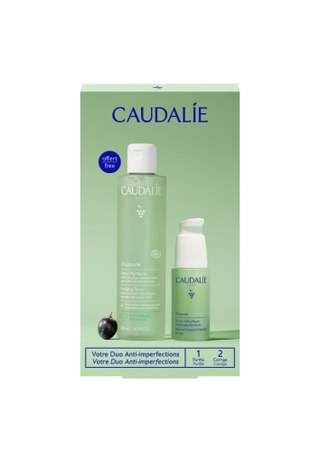 Caudalie, Caudalie Vinopure Serum & Toner 2026 Gesichtspflegesets 1 ct