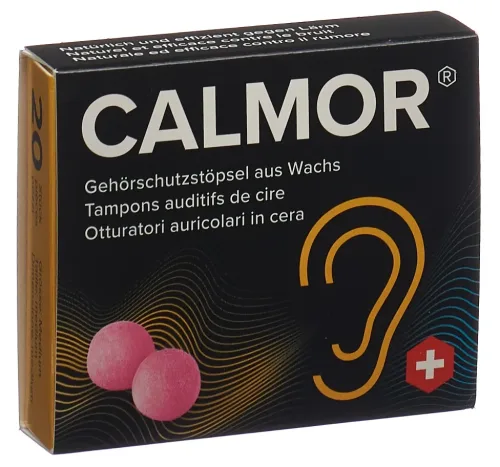 CALMOR, CALMOR Gehörschutzstöpsel Wachs (20 Stk)