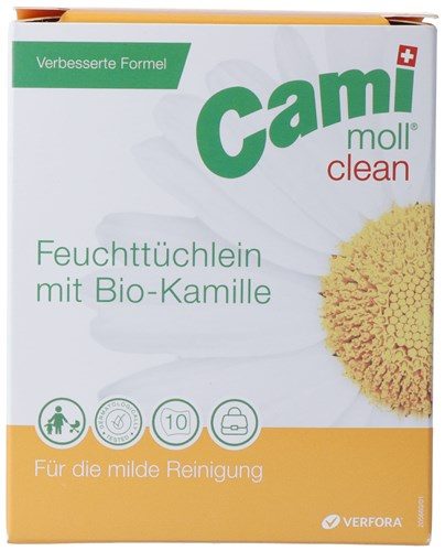 cami moll, CAMI MOLL clean Feuchtt&uuml;cher NF Btl 10 Stk