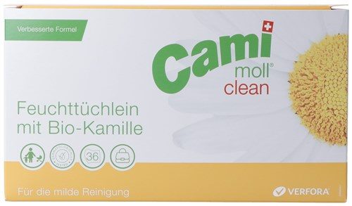 cami moll, CAMI MOLL clean Feuchtt&uuml;cher NF Btl 36 Stk