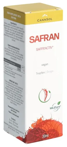 CANNSOL, CANNSOL SAFRAN - SAFR'ACTIV Tropfen (30ml)