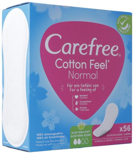 Carefree, Carefree Cotton Feel Normal Aloe Vera Duft (56 Stk)