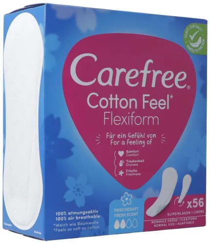 Carefree, Carefree Cotton Feel Flexiform Frischeduft (56 Stk)