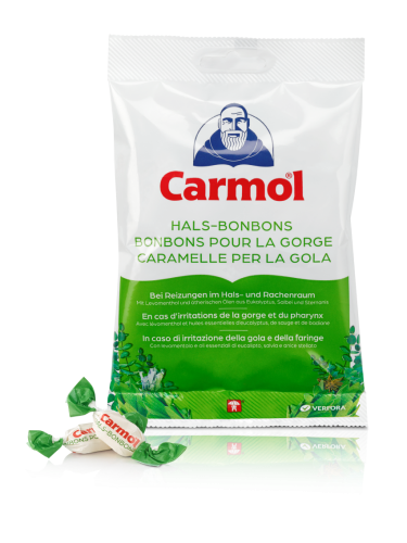 undefined, Carmol Hals-Bonbons ohne Zucker 12 Beutel 75 g