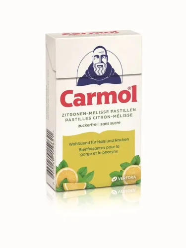 Carmol, Carmol Zitronen-Melisse Pastillen (12x45g)