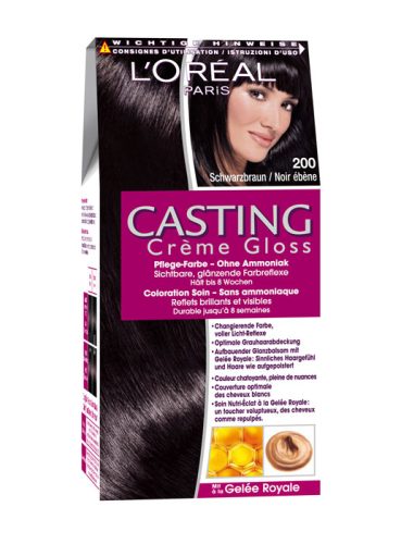 L'Oréal Casting, L'Oréal Casting Creme Gloss 200, schwarzbraun (1 Stk)