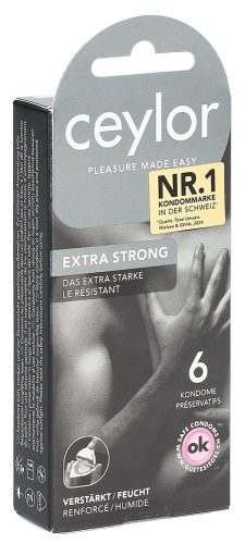 Ceylor, Ceylor Extra Strong Condoms, 6 Stück - Amorana