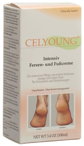 CELYOUNG, CELYOUNG Fersen- & Fusscreme (100ml)