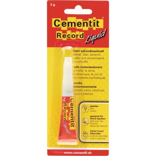 Cementit, Cementit Record Sekundenkleber Liquid (3g)