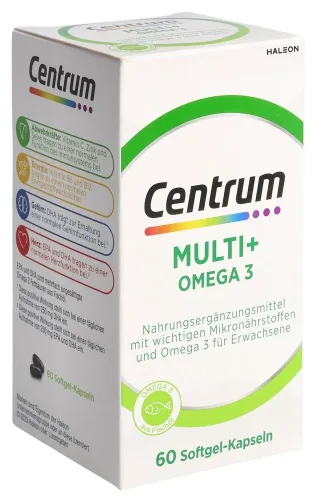 Centrum, Centrum Multi Plus Omega3 (60 Stk)