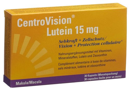 CentroVision, CentroVision Lutein 15mg (30 Stk)