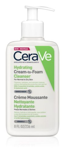 CeraVe, CeraVe - Creme-zu-Schaum Reinigung, Creamy Cleanser, 236 ml