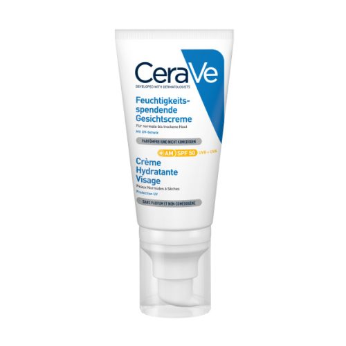 L'Oreal Deutschland GmbH, CeraVe Feuchtigkeitsspendende Gesichtscreme mit LSF 50 ? für normale bis trockene Haut