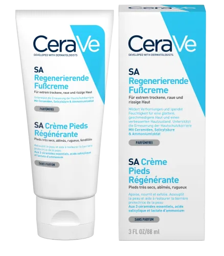 CeraVe, CERAVE SA Renewing Foot Cream Regeneriende Fusscreme