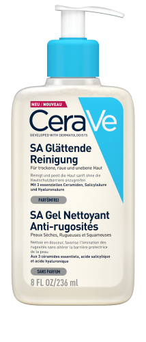 CeraVe, CeraVe - SA Glättende Reinigung, Glättende Reinigung Dispenser, 236G