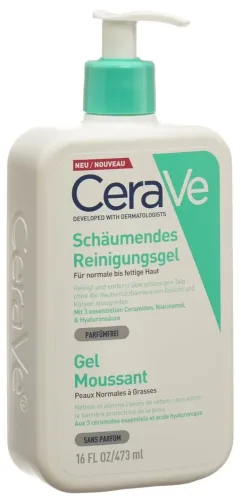 CeraVe, CeraVe - Schäumendes Reinigungsgel, 473 ml