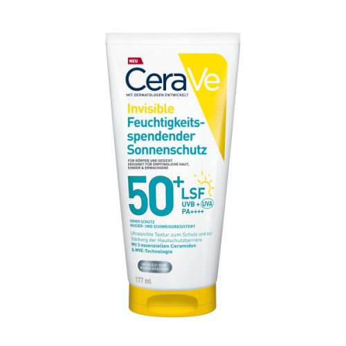 CeraVe, CeraVe - Invisible Hydrating Sonnencreme SPF50+, 177 ml